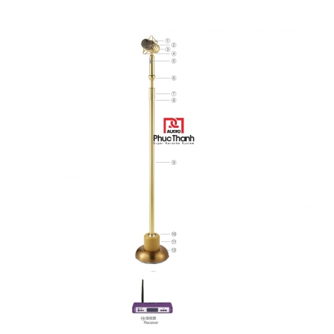 MICRO ĐỨNG CHO KARAOKE CHUYÊN NGHIỆP LINGRUI YR-W