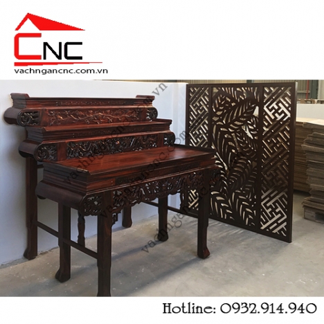 Vách ngăn cnc - vách ngăn bằng gỗ trang trí nhà đẹp