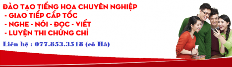 Học tiếng trung quốc tại nhà