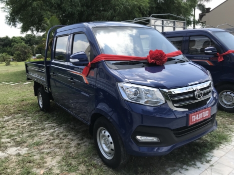 Xe Tải Trường Giang Cabin đôi 5 chỗ ngồi tải trọng 810kg