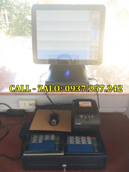 Mua trọn bộ máy tính tiền, tặng miễn phí phần mềm order tại An Giang, Đồng Tháp