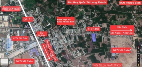 BÁN ĐẤT MẶT TIỀN QUỐC LỘ 51