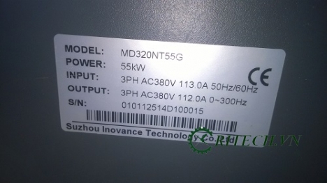 Chuyên sửa biến tần inovance MD310, MD210, MD280NT trong các dây truyền công nghiệp