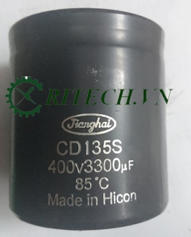 Tụ điện lọc nguồn nhật 3300UF 400V kích thước 85*77mm chính hãng