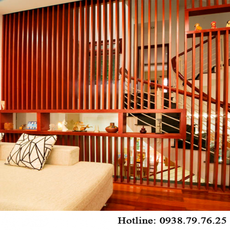 Mẫu vách ngăn cầu thang đẹp, hiện đại, đơn giản và trang nhã