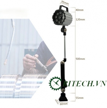 Đèn làm việc cho máy CNC 9w giá rẻ