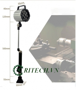 Đèn làm việc cho máy CNC 12w chính hãng