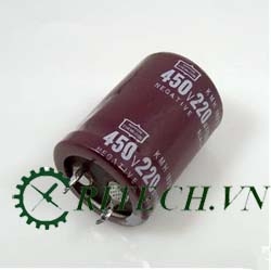 Tụ hóa 450V 220UF 25x40mm giá rẻ