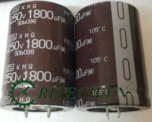 Tụ Hóa 250V 1800UF kích thước 35x50mm giá rẻ