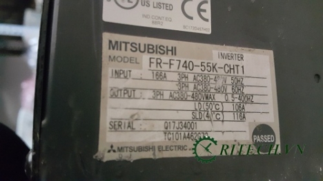 Chuyên sửa chữa biến tần Mitsubishi F700 55kw bị nổ giá rẻ nhất miền bắc