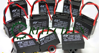 Tụ quạt 1.0uF 450V CBB61 giá rẻ