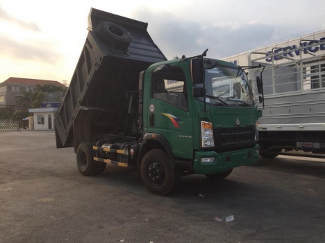 Xe Ben Howo 6,45 Tấn | Thùng 5 Khối