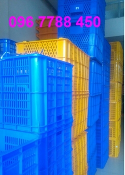 Bán rổ nhựa công nghiệp có bánh xe giá rẻ toàn quốc.