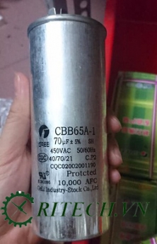 Tụ điều hòa CBB65A-1 70UF 450V giá rẻ