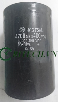 Tụ điện lọc nguồn nhật  4700UF 400V kích thước 115*77mm giá rẻ