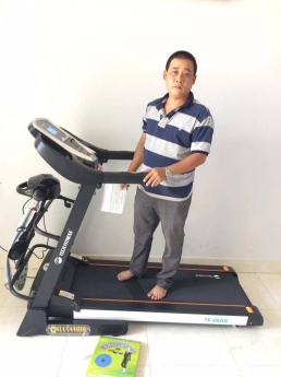 Máy chạy bộ điện đa năng Tech Fitness TF-06AS