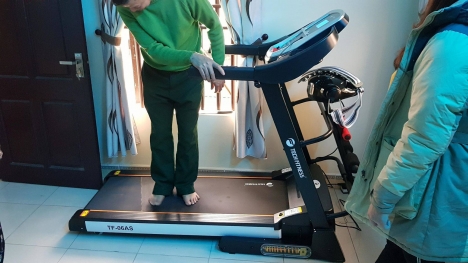 Máy chạy bộ điện đa năng Tech Fitness TF-06AS