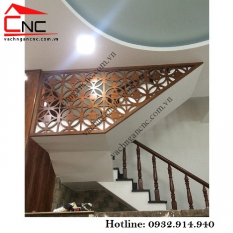 99+ vách ngăn gỗ công nghiệp cầu thang phòng khách