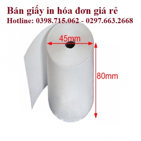 Cung cấp giấy in hóa đơn siêu rẻ tại cà mau cho quán cafe 