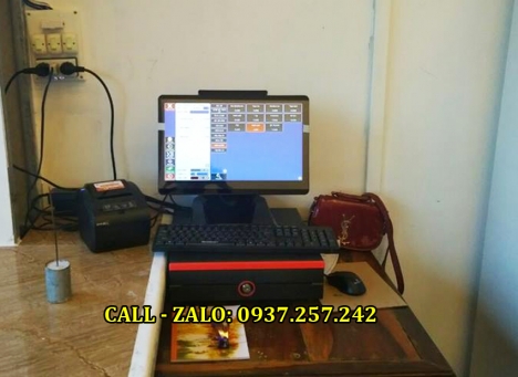 Bán máy tính tiền trọn bộ cảm ứng cho nhà hàng lẩu nướng BBQ tại Vĩnh Long