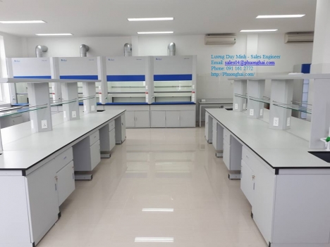 Tủ hút phá mẫu axit an toàn