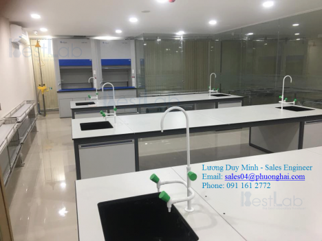 Tủ hút phá mẫu axit an toàn