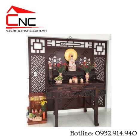 Mẫu bàn thờ thần tài gỗ nhỏ đẹp đặt ở đâu?