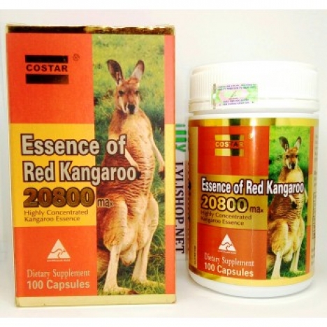 tăng cường sinh lực Red Kangaroo 100 viên của Úc