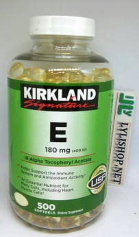đẹp da chống lão hóa Vitamin E 500 viên từ Mỹ