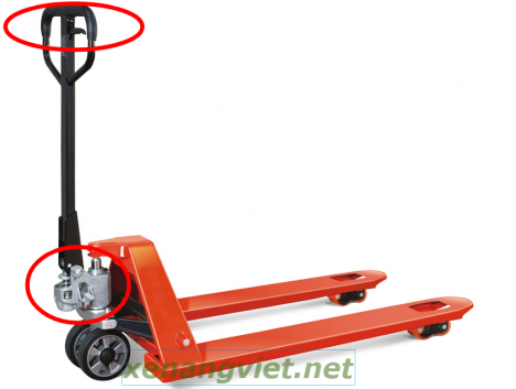 Xe nâng tay 2500 kg nhập khẩu Taiwan - Ms Thanh 0913 819 238