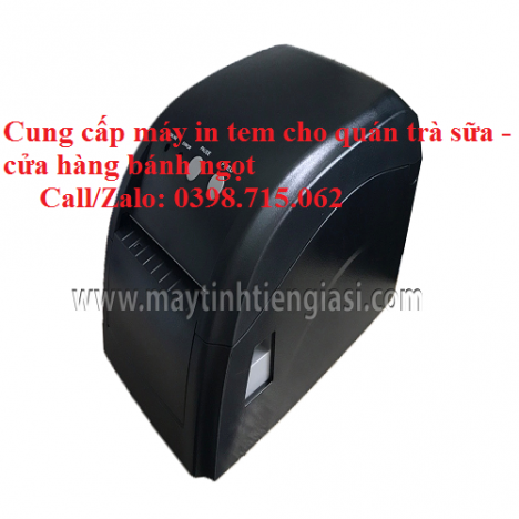 Chuyên bán máy in tem mã vạch giá rẻ cho quán trà sữa 