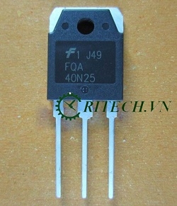 chuyên bán FQA40N25, 40N25 Mosfet kênh N 40A 250V TO-3P giá rẻ