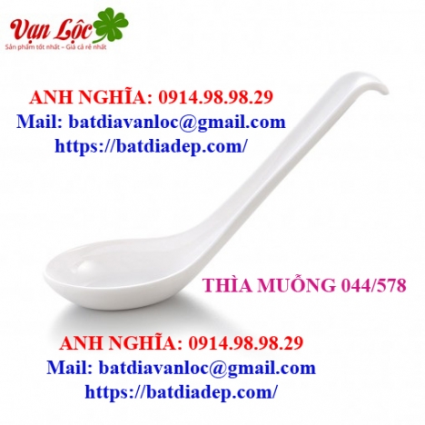 Bán muỗng thìa  Melamine nhà hàng Lẩu nướng Hàn - Nhật 