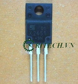 CHUYÊN BÁN K2651, 2SK2651 Mosfet kênh N 6A 900V TO-220 CHÍNH HÃNG