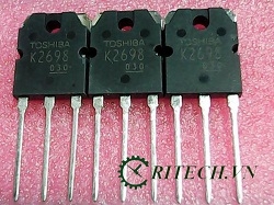 K2698, 2SK2698 Mosfet kênh N 15A 500V TO-3P