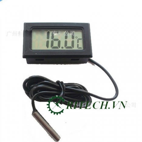 Nhiệt kế điện tử thăm dò nhiệt độ tủ lạnh, buồng lạnh