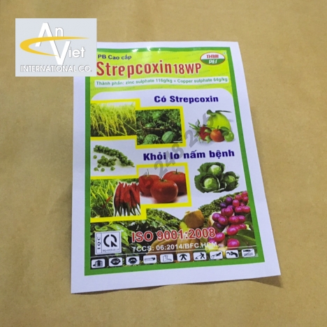 Sản xuất túi màng MCPP/AL/PA/MPET dùng trong ngành BVTV Số lượng ít không dùng trục in ống đồng