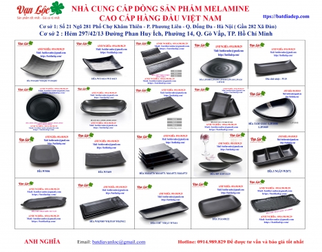 Bộ đĩa Melamine Hàn cao cấp