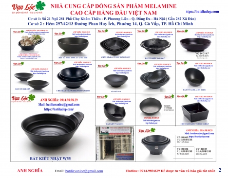 Bộ đĩa Melamine Hàn cao cấp