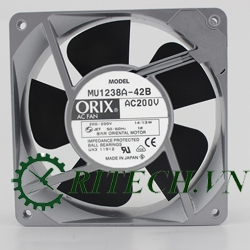 chuyên bán Quạt làm mát ORIX MU1238A-42B-F1 AC200V 14/13W 120*120*38MM giá rẻ
