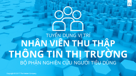 Cần tuyển gấp 10 nhân viên thu thập thông tin thị trường