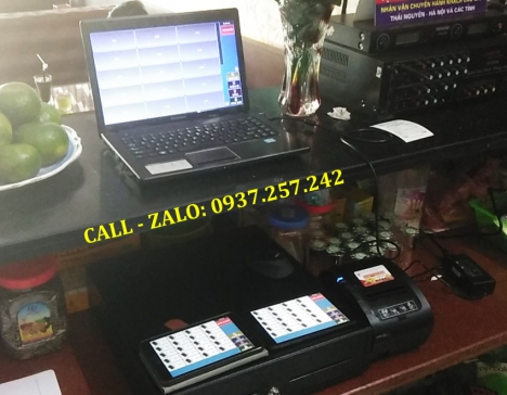 Tặng phần mềm oder khi mua trọn bộ máy tính tiền cho quán cafe tại Cần Thơ