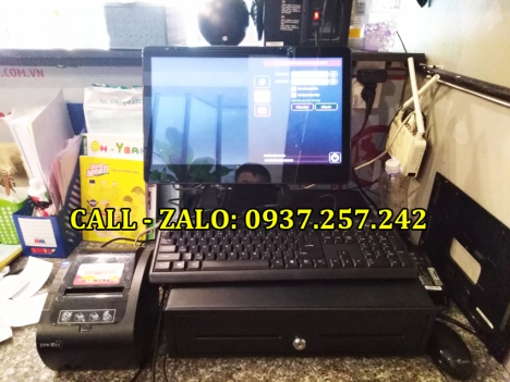 Bán trọn bộ máy tính tiền cảm ứng cho nhà hàng lẩu nướng BBQ tại Cần Thơ