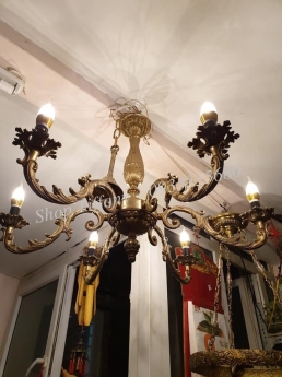 Đèn Chùm Đồng Cổ Châu Âu