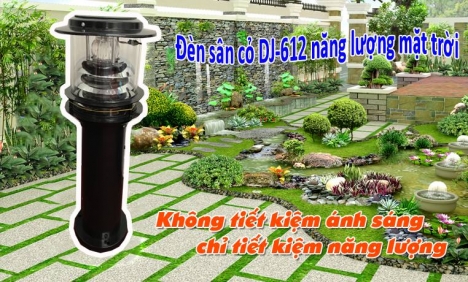 Đèn Sân Cỏ Năng Lượng Mặt Trời Giá Rẻ Mẫu Mới