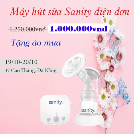 Máy hút sữa điện đơn SANITY AP-154AE Albert-giảm 25%