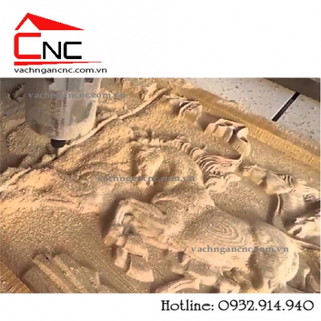Cắt cnc 3d, gia công cắt khắc cnc 3d trên gỗ MDF tphcm