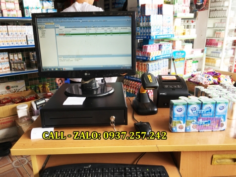 Trọn bộ máy tính tiền cho cửa hàng tạp hóa, cửa hàng tiện lợi tại An Giang