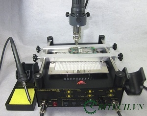 chuyên bán Máy hàn, khò, đế gia nhiệt Gordak 863 trong 1 thiết bị chính hãng