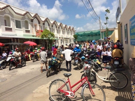 Dãy nhà phố HQC Trà Vinh